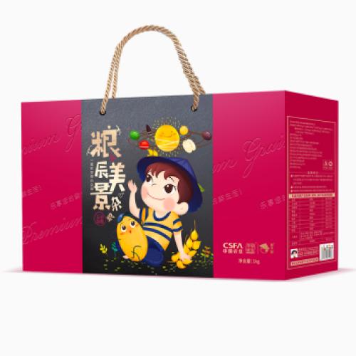 鲜禾鲜粮辰美景杂粮礼盒