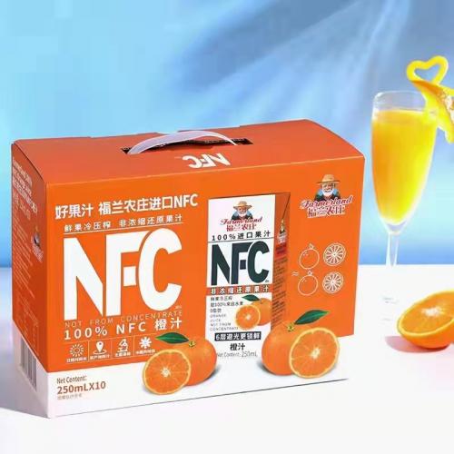 福兰农庄100％NFC橙汁