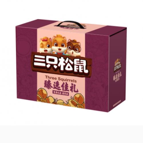 三只松鼠国紫坚果礼盒2146g